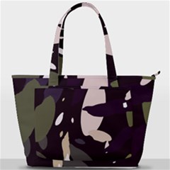 Pattern Formes Vert/noir  Back Pocket Shoulder Bag 