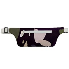 Pattern Formes Vert/noir  Active Waist Bag