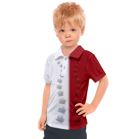 Canada Kids  Polo Shirts 2 Tone by CanadaSouvenirs