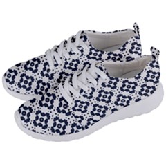 Abstrait Formes Bleu  Men s Lightweight Sports Shoes by kcreatif