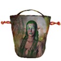 Beautiful Fairy In The Night Drawstring Bucket Bag View1