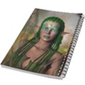 Beautiful Fairy In The Night 5.5  x 8.5  Notebook View2