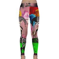 Cute Little Harlequin Classic Yoga Leggings by FantasyWorld7