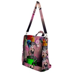 Cute Little Harlequin Crossbody Backpack by FantasyWorld7