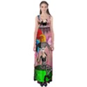 Cute Little Harlequin Empire Waist Maxi Dress View1