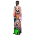 Cute Little Harlequin Empire Waist Maxi Dress View2