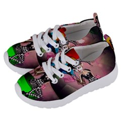 Cute Little Harlequin Kids  Lightweight Sports Shoes by FantasyWorld7