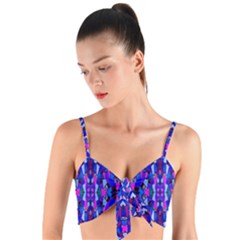 Ab 97 2 Woven Tie Front Bralet