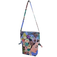 Dream Ii Folding Shoulder Bag by CKArtCreations