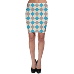 Background Graphic Wallpaper Stylized Colorful Fun Geometric Design Decor Bodycon Skirt by Vaneshart