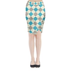 Background Graphic Wallpaper Stylized Colorful Fun Geometric Design Decor Midi Wrap Pencil Skirt by Vaneshart