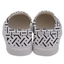 Design Repeating Seamless Pattern Geometric Shapes Scrapbooking Men s Canvas Slip Ons View4