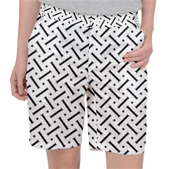 Design Repeating Seamless Pattern Geometric Shapes Scrapbooking Pocket Shorts by Vaneshart