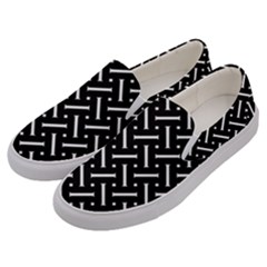 Geometric Pattern Design Repeating Eamless Shapes Men s Canvas Slip Ons by Vaneshart