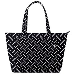 Geometric Pattern Design Repeating Eamless Shapes Back Pocket Shoulder Bag 