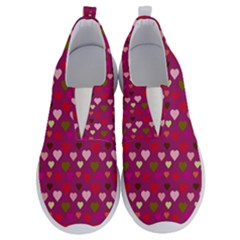 Hearts Seamlessp Attern Background Cute Love Children Symbol Kiddies No Lace Lightweight Shoes by Vaneshart