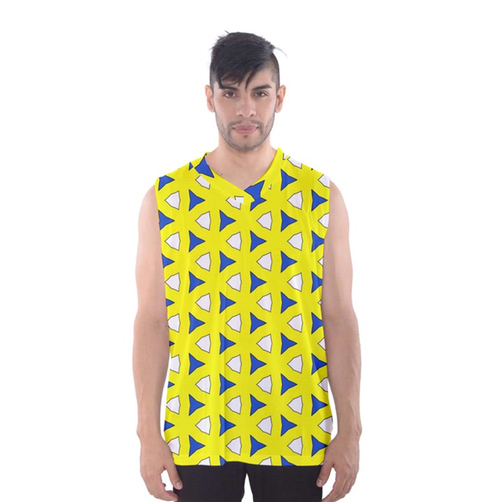 Pattern Yellow Pattern Texture Seamless Modern Colorful Repeat Men s SportsWear