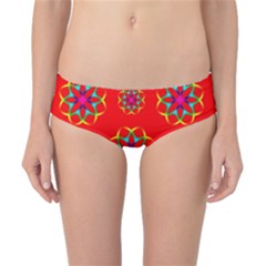 Geometric Design Decor Decorative Repeating Pattern Seamless Classic Bikini Bottoms by Vaneshart