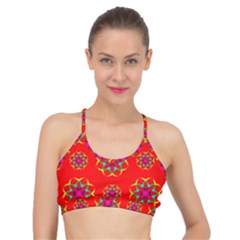 Geometric Design Decor Decorative Repeating Pattern Seamless Basic Training Sports Bra by Vaneshart