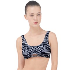 Grid Pattern Backdrop Seamless Design Geometric Patterns Line The Little Details Bikini Top