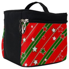 Christmas Paper Star Texture Make Up Travel Bag (big) by Vaneshart