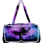 Wonderful Unicorn With Fairy In The Night Multi Function Bag