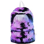 Wonderful Unicorn With Fairy In The Night Foldable Lightweight Backpack