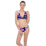 Wonderful Unicorn With Fairy In The Night Classic Banded Bikini Set 