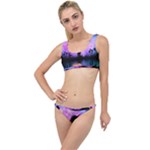 Wonderful Unicorn With Fairy In The Night The Little Details Bikini Set