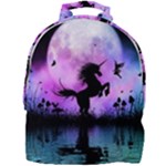 Wonderful Unicorn With Fairy In The Night Mini Full Print Backpack