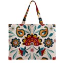 Baatik Print  Zipper Mini Tote Bag View2