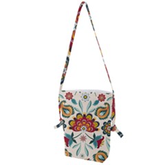 Baatik Print  Folding Shoulder Bag