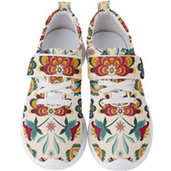 Baatik Print  Men s Velcro Strap Shoes