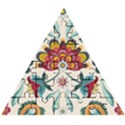 Baatik Print  Wooden Puzzle Triangle View1