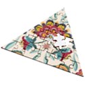 Baatik Print  Wooden Puzzle Triangle View2