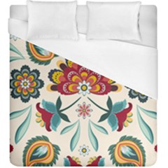 Baatik Print  Duvet Cover (king Size)