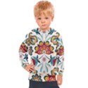 Baatik Print  Kids  Hooded Pullover View1