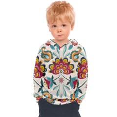 Baatik Print  Kids  Overhead Hoodie