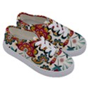 Baatik Print  Kids  Classic Low Top Sneakers View3