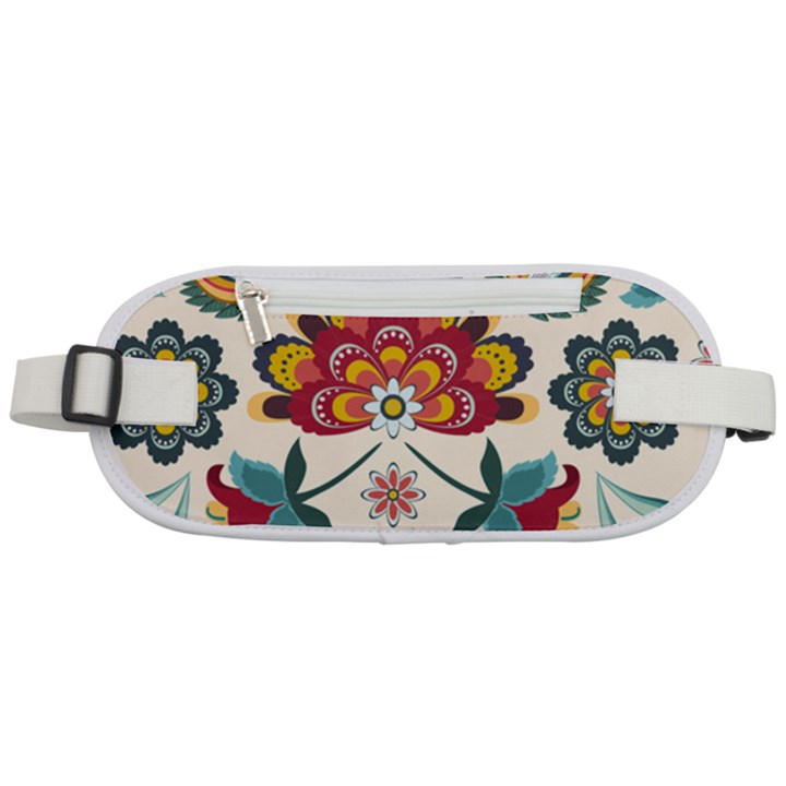 Baatik Print  Rounded Waist Pouch