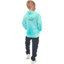 Blue Green Shades Kids  Hooded Pullover View2