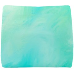 Blue Green Shades Seat Cushion