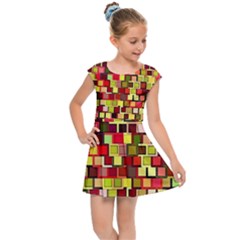 Ab 99 Kids  Cap Sleeve Dress by ArtworkByPatrick