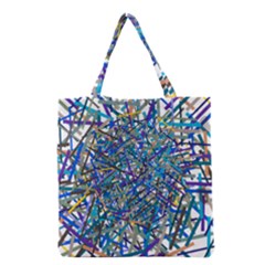 Netzauge Funny Grocery Tote Bag by zappwaits