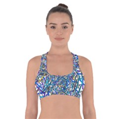 Netzauge Funny Cross Back Sports Bra by zappwaits