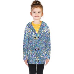 Netzauge Funny Kids  Double Breasted Button Coat by zappwaits