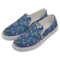 Netzauge Funny Men s Canvas Slip Ons by zappwaits