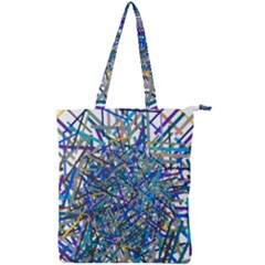 Netzauge Funny Double Zip Up Tote Bag by zappwaits