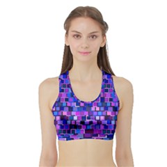 Ab 99 1 Sports Bra With Border by ArtworkByPatrick