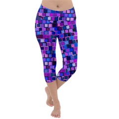 Ab 99 1 Lightweight Velour Capri Yoga Leggings by ArtworkByPatrick